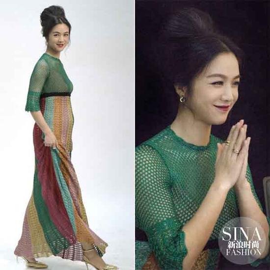 顏值還是完美滴，只是那裙子是個(gè)什么鬼