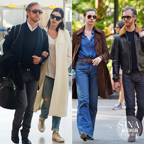 孕前海瑟薇跟老公出街，簡(jiǎn)直就是穿搭范本