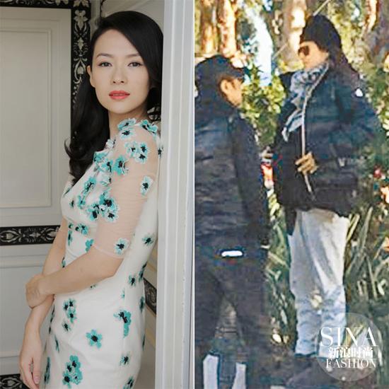 章子怡懷孕后，這帽子戴的也太奇特