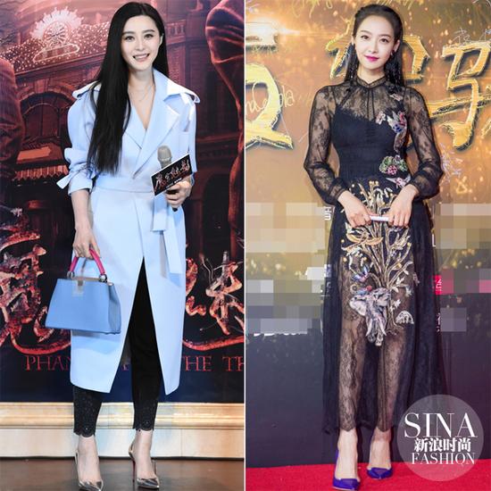 范冰冰、宋茜示范尖頭高跟鞋