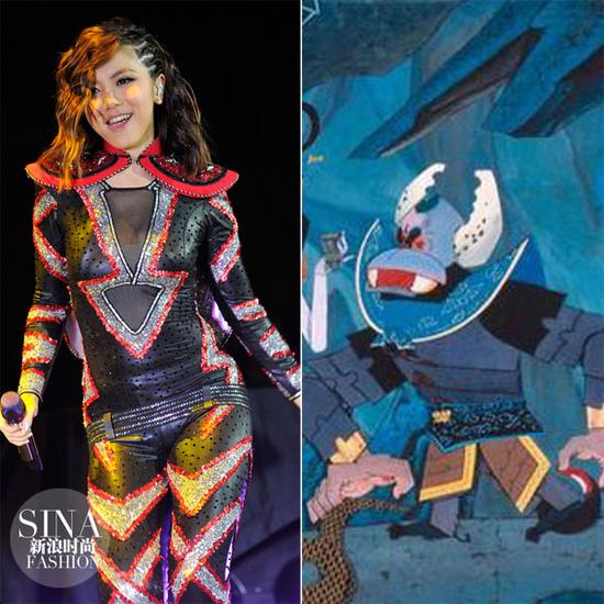 這一身亮片鎧甲，也是沒(méi)誰(shuí)了