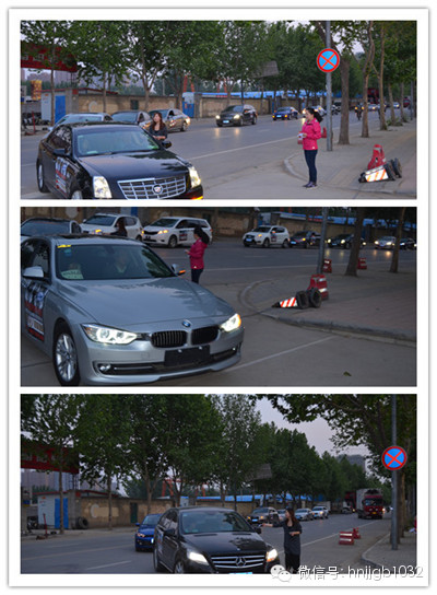 七點(diǎn)二十左右，43輛車分批駛?cè)電W斯卡汽車影院并領(lǐng)取電影票。