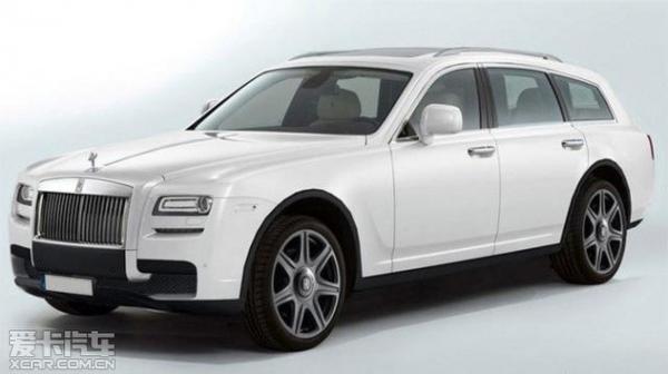 之前曝光的勞斯萊斯SUV效果圖 之前曝光的勞斯萊斯SUV效果圖