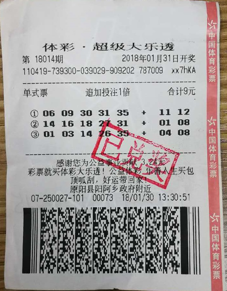 彩票裝煙盒扔掉 孫子撿回大樂透近2萬獎(jiǎng)金