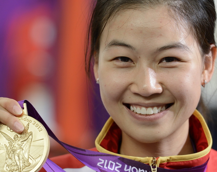 易思玲獲倫敦奧運(yùn)會首金