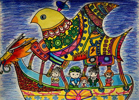 (工一小)張孟凡《雷達(dá)、紅外線(xiàn)探測(cè)無(wú)人救助飛船》輔導(dǎo)教師：時(shí)尹航