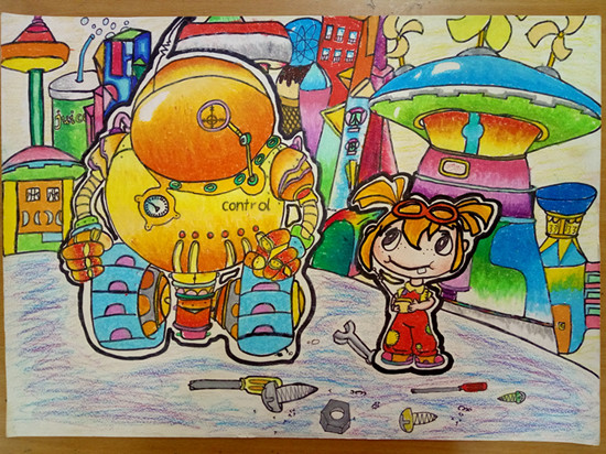 李培瑤《我的智能伙伴》輔導(dǎo)教師：時(shí)尹航（工一?。? oldsrc=