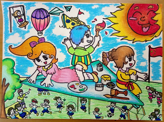 周楚文《放飛》輔導(dǎo)教師：時(shí)尹航（工一?。? oldsrc=