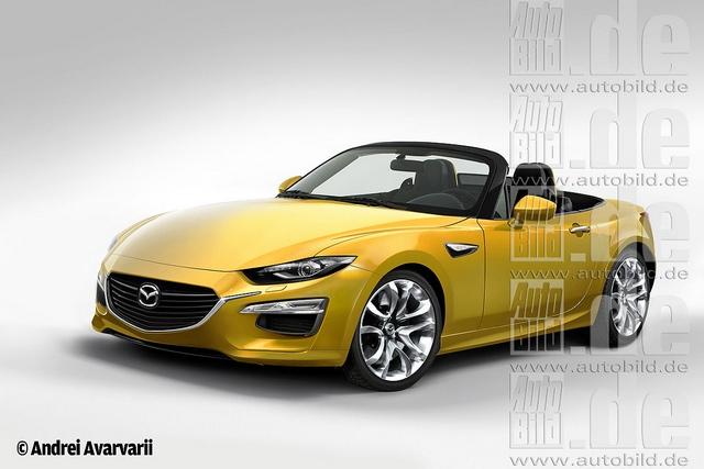 之前曝光的全新一代馬自達(dá)MX-5效果圖 之前曝光的全新一代馬自達(dá)MX-5效果圖