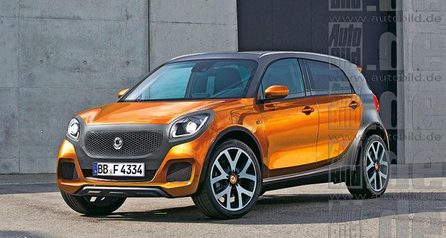 Smart全新SUV效果圖首曝 最快明年登場(chǎng) Smart全新SUV效果圖首曝 最快明年登場(chǎng)