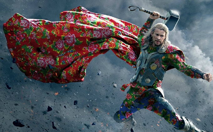 《復(fù)聯(lián)2》英雄被PS穿上花棉襖 《復(fù)聯(lián)2》英雄被PS穿上花棉襖