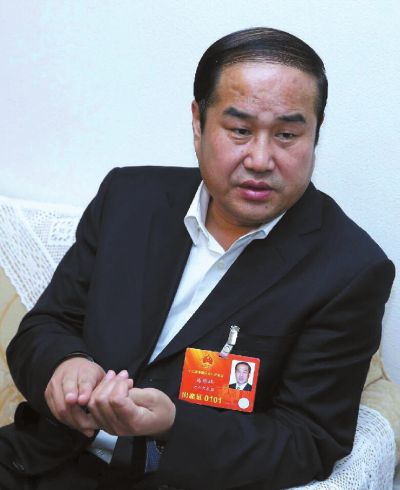 保定市長馬譽(yù)峰。資料圖片