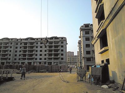 　適園雅居小區(qū)，已建起13棟住宅樓。