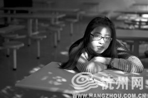 　筆試面試都過了最終沒被錄取，讓胡格格非常失落。 記者 陳中秋 攝