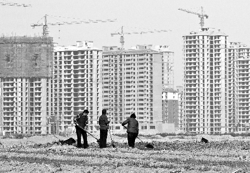 圖為10個省直管縣之一的滑縣某住宅新區(qū)