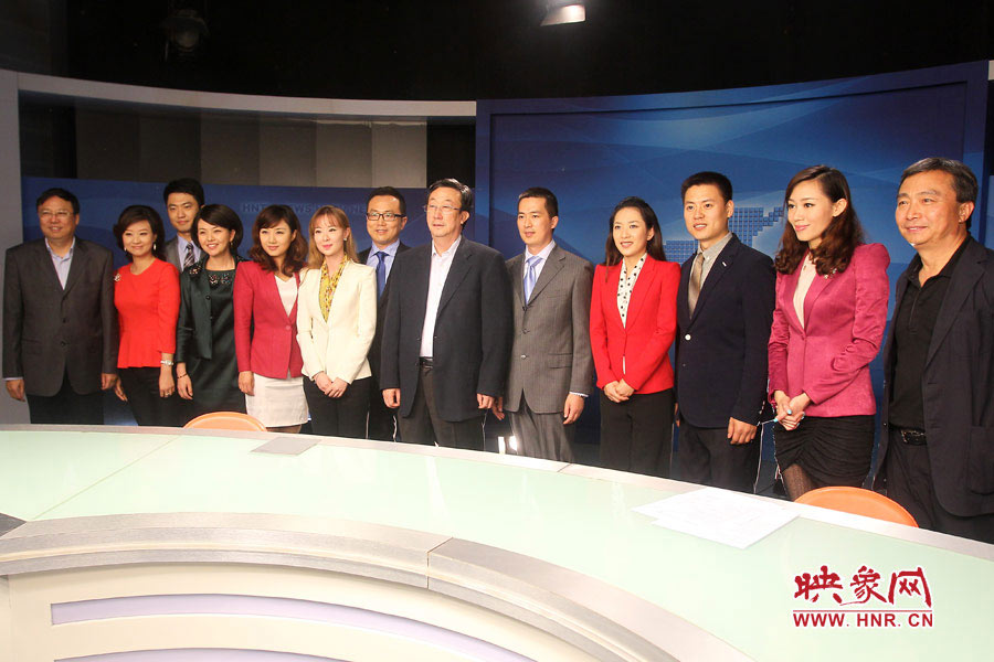 河南省委書記、省人大常委會(huì)主任郭庚茂視察河南人民廣播電臺(tái) 映象網(wǎng)記者邵恰 段晉哲/攝