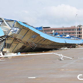 湖南道縣11級暴風襲擊