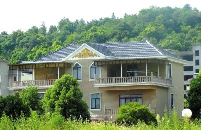 江西宜春，氣功大師王林在樟竹路紫薇山莊旁的別墅。圖/CFP