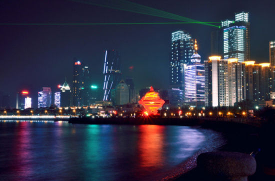 五四廣場夜景 攝影:Anry 五四廣場夜景 攝影:Anry