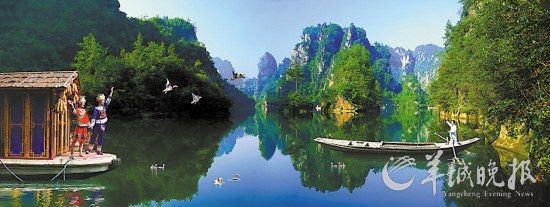 　　寶峰湖集山水于一體,融民俗風(fēng)情于一身。