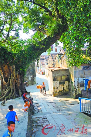 古鶴村的村落風貌保存完好,猶如一處“世外桃源 ”。