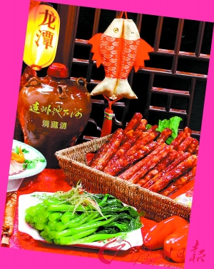 連州菜心、臘味飄香。