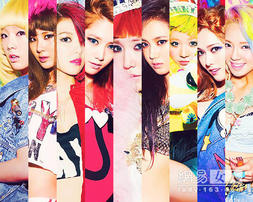 少女時代演繹新棒球衫高分穿搭 少女時代演繹新棒球衫高分穿搭