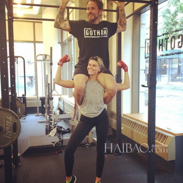 超?，旣惸取ち詹?(Maryna Linchuk) 近期健身私照