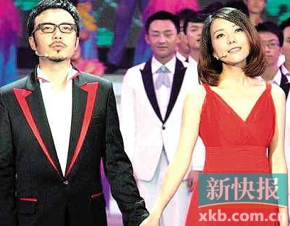 汪涵楊樂樂合影 汪涵楊樂樂合影