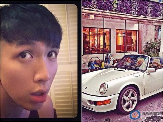 柯震東自己也擁有一輛法拉利跑車，但這次發(fā)生車禍并非他所駕駛，而出事后本人也沒做出說明。