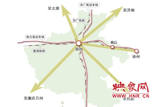 米字形鐵路網(wǎng)逐漸成型（圖片來源網(wǎng)絡(luò)）。