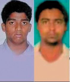 輪奸女記者一案中的兩名主要嫌疑犯。