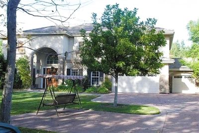 張曙光在美國(guó)的豪宅。資料圖片