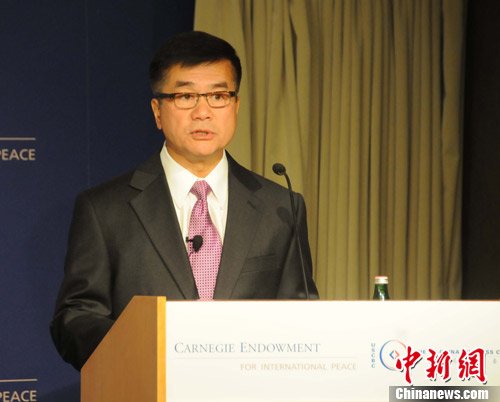 資料圖：美國(guó)駐華大使駱家輝。中新社發(fā) 德永健 攝