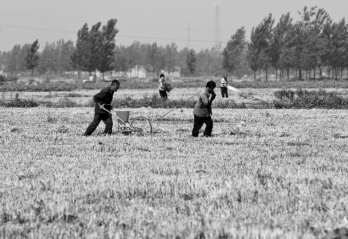 今后，農民的土地承包經營權將可以進行抵押融資。