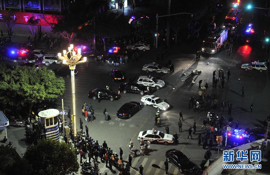 云南昆明火車(chē)站發(fā)生暴力恐怖案件