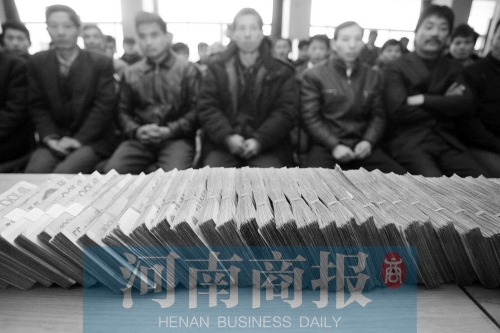 打擊拖欠農(nóng)民工工資，鄭州今年又出狠招（資料圖）河南商報記者 王春勝/攝