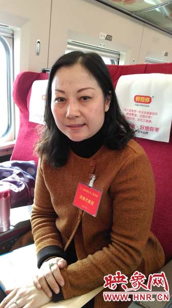 作為全國人大代表，王馨最關(guān)心的就是農(nóng)民工權(quán)益的保護(hù)問題。