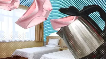 太惡心！女游客竟用酒店燒水壺煮自己的臟內(nèi)褲