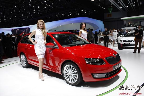 全新斯柯達明銳Combi日內(nèi)瓦車展實拍 全新斯柯達明銳Combi日內(nèi)瓦車展實拍