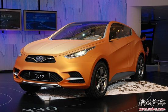 此前亮相的T012概念車(chē)