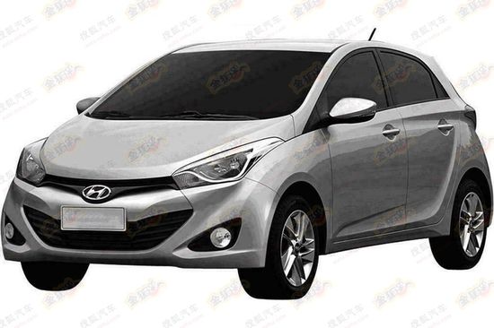 現(xiàn)代HB20申報(bào)圖 現(xiàn)代HB20申報(bào)圖