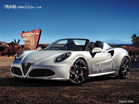 阿爾法·羅密歐4C敞篷版假想圖 阿爾法·羅密歐4C敞篷版假想圖