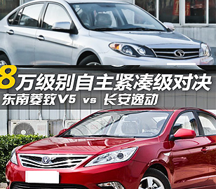 8萬元級自主對決！菱致V5對比長安逸動