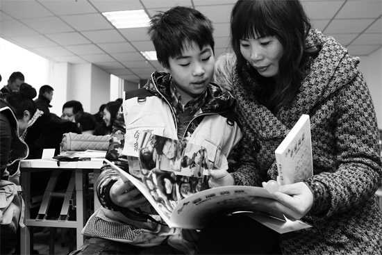 昨日的分享交流會上，孩子們的成長經(jīng)歷都被印成了小冊子