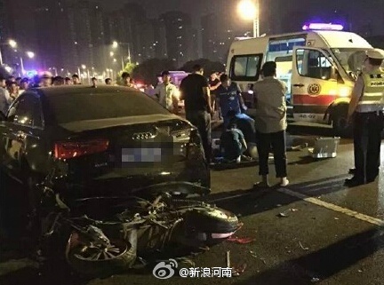 大學(xué)生騎電動車飆車 100邁追尾身亡 大學(xué)生騎電動車飆車 100邁追尾身亡