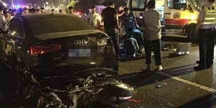 大學(xué)生騎電動車飆車 100邁追尾身亡 大學(xué)生騎電動車飆車 100邁追尾身亡