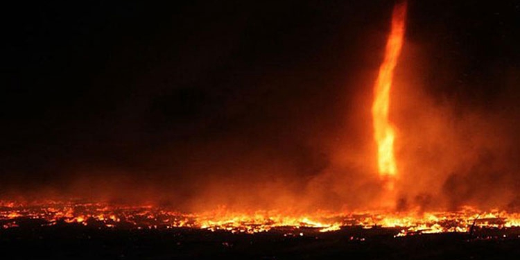 廣東惠州驚現(xiàn)20米高火龍卷 廣東惠州驚現(xiàn)20米高火龍卷