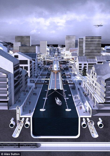 未來(lái)機(jī)場(chǎng)概念：機(jī)場(chǎng)是城市的一部分