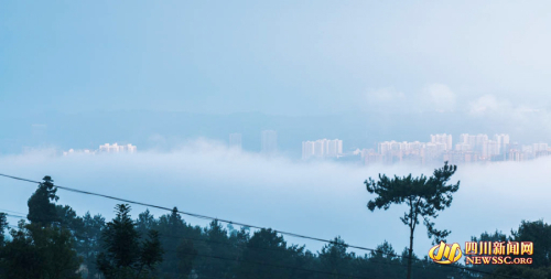 四川達州現(xiàn)輻射霧似海市蜃樓 四川達州現(xiàn)輻射霧似海市蜃樓